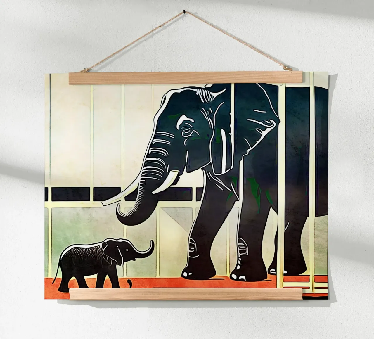 Elefanti poster da ZAMART - PopArt