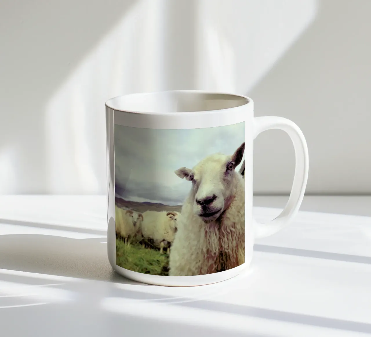Whats Up tazza in ceramica da Nur Mut