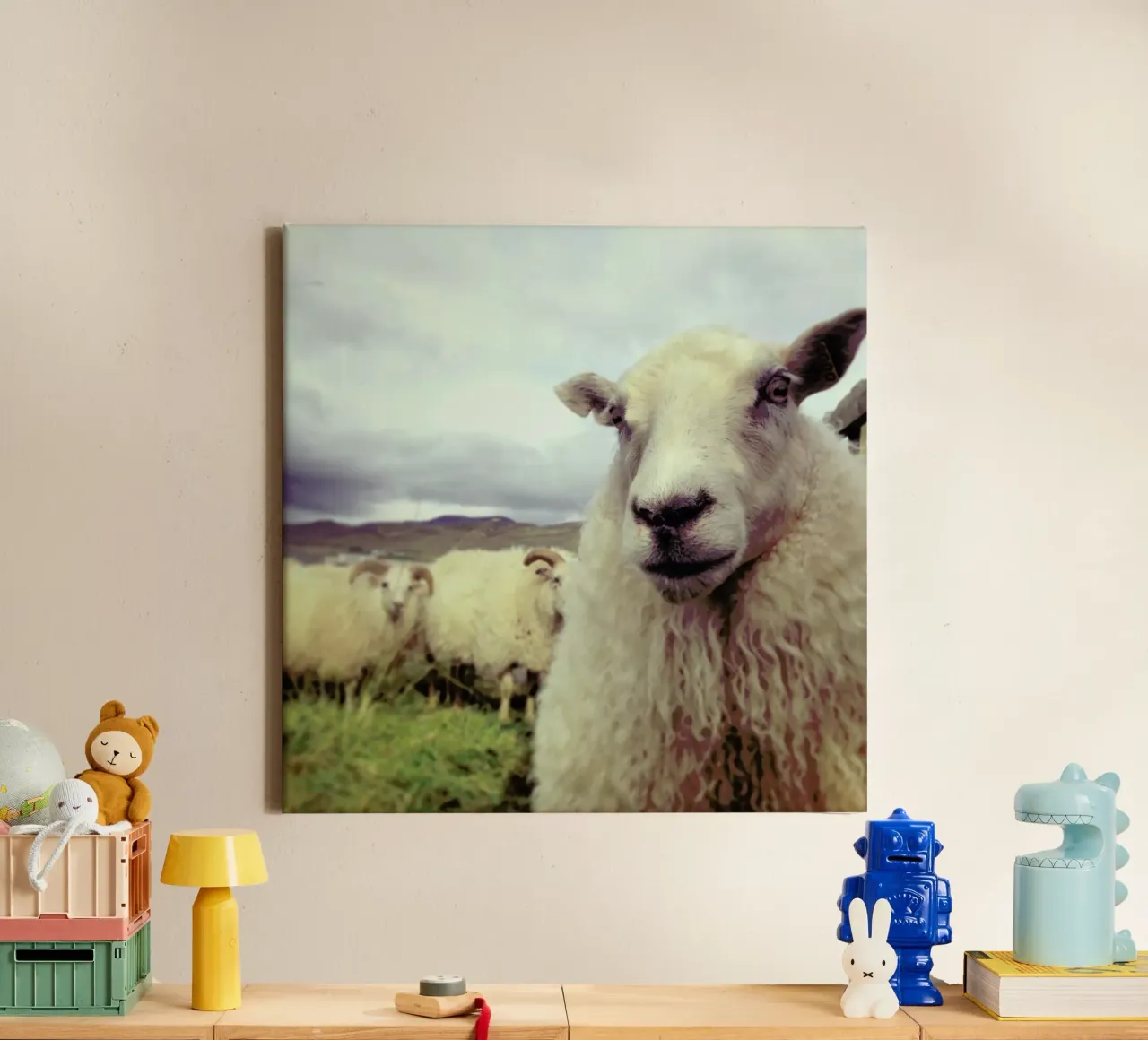 Whats Up canvas by Nur Mut