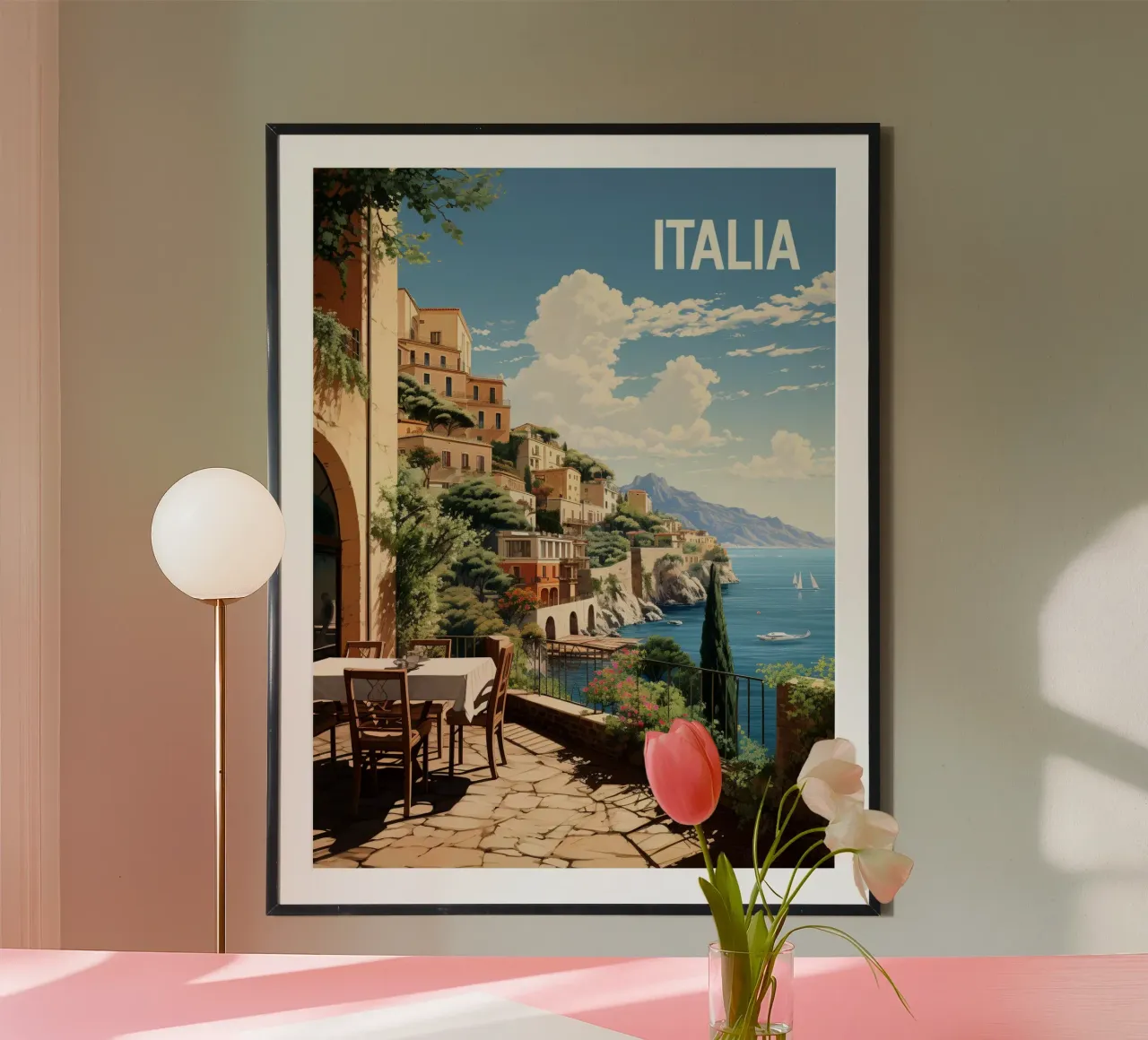 Italian Coast carta hahnemühle da Artsy Bessy