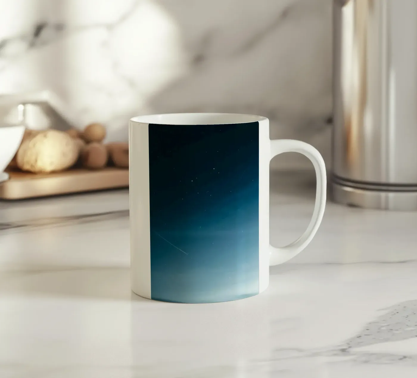 night gradient ceramic mug by Fost
