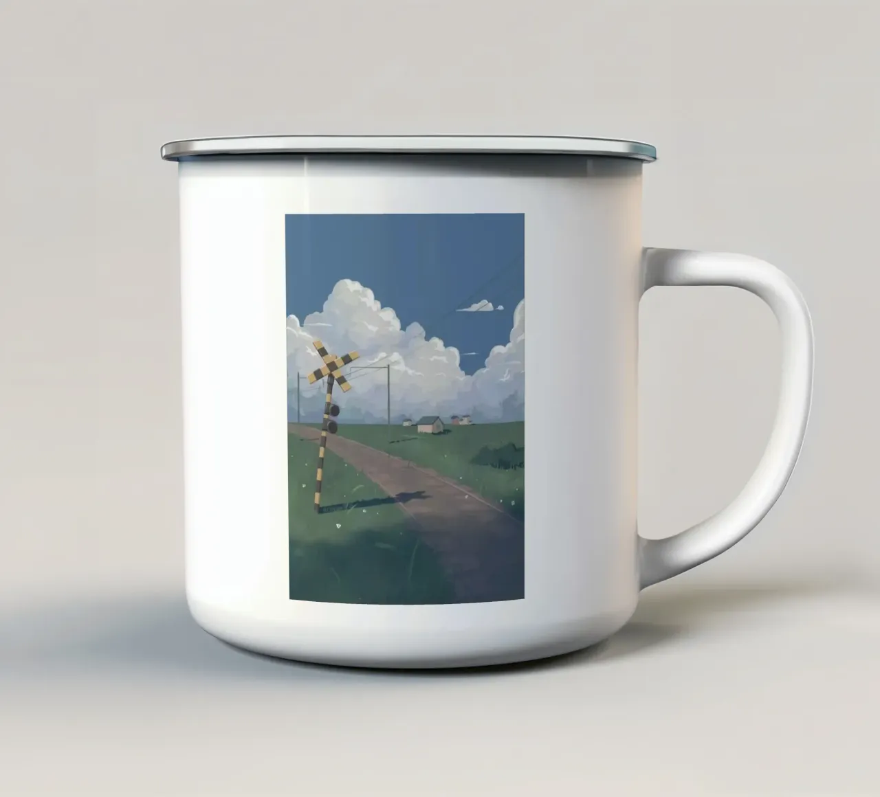 broad way story tazza in smalto da Fost
