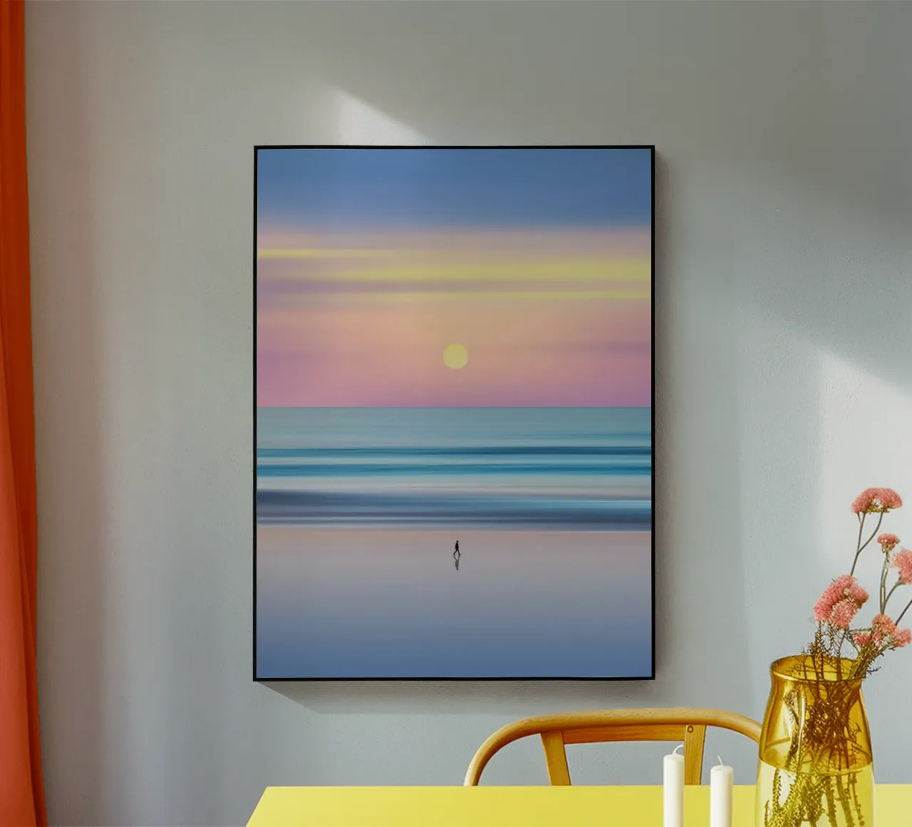 beach sunset gradient plexiglass da Fost