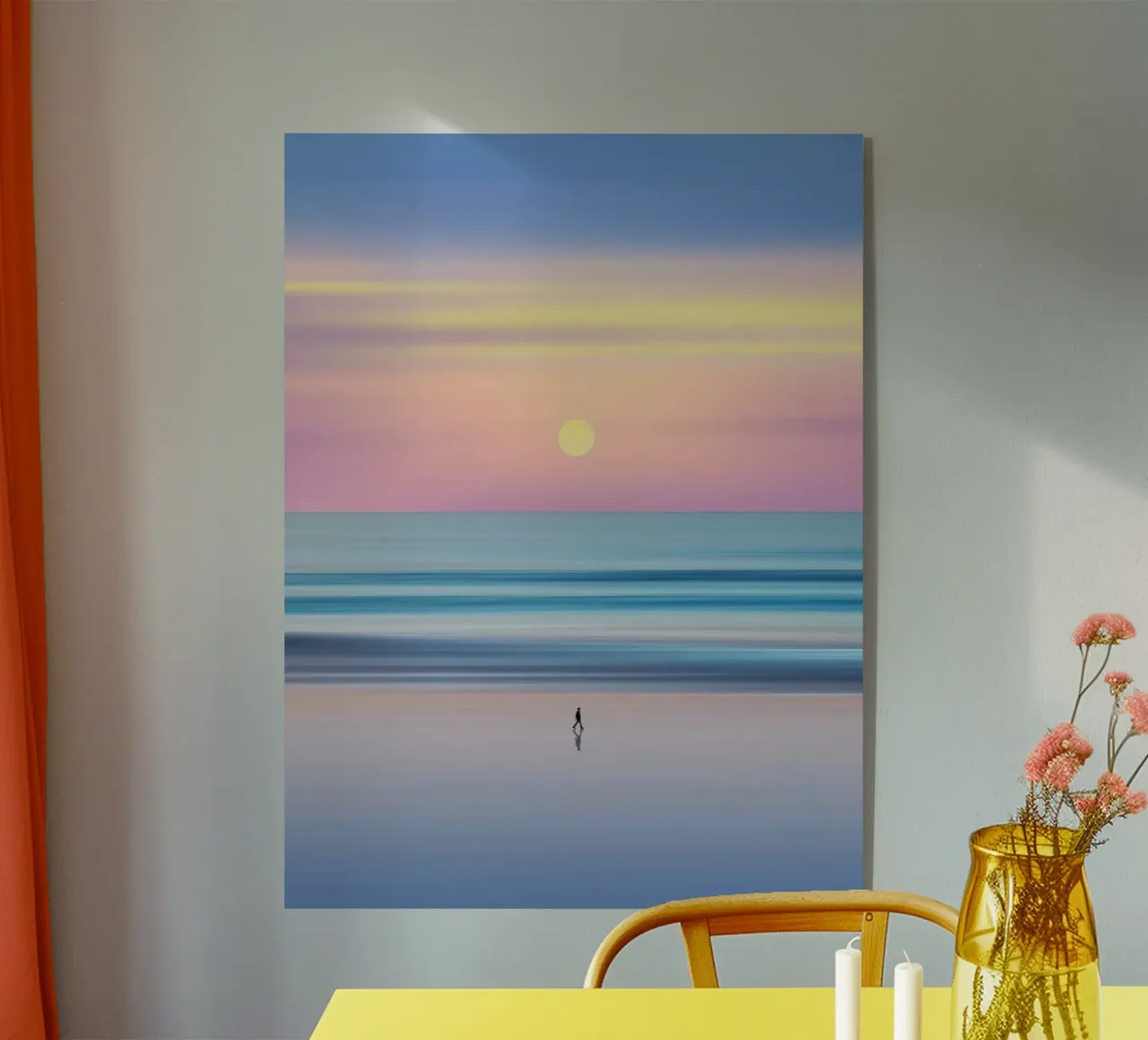 beach sunset gradient plexiglass da Fost