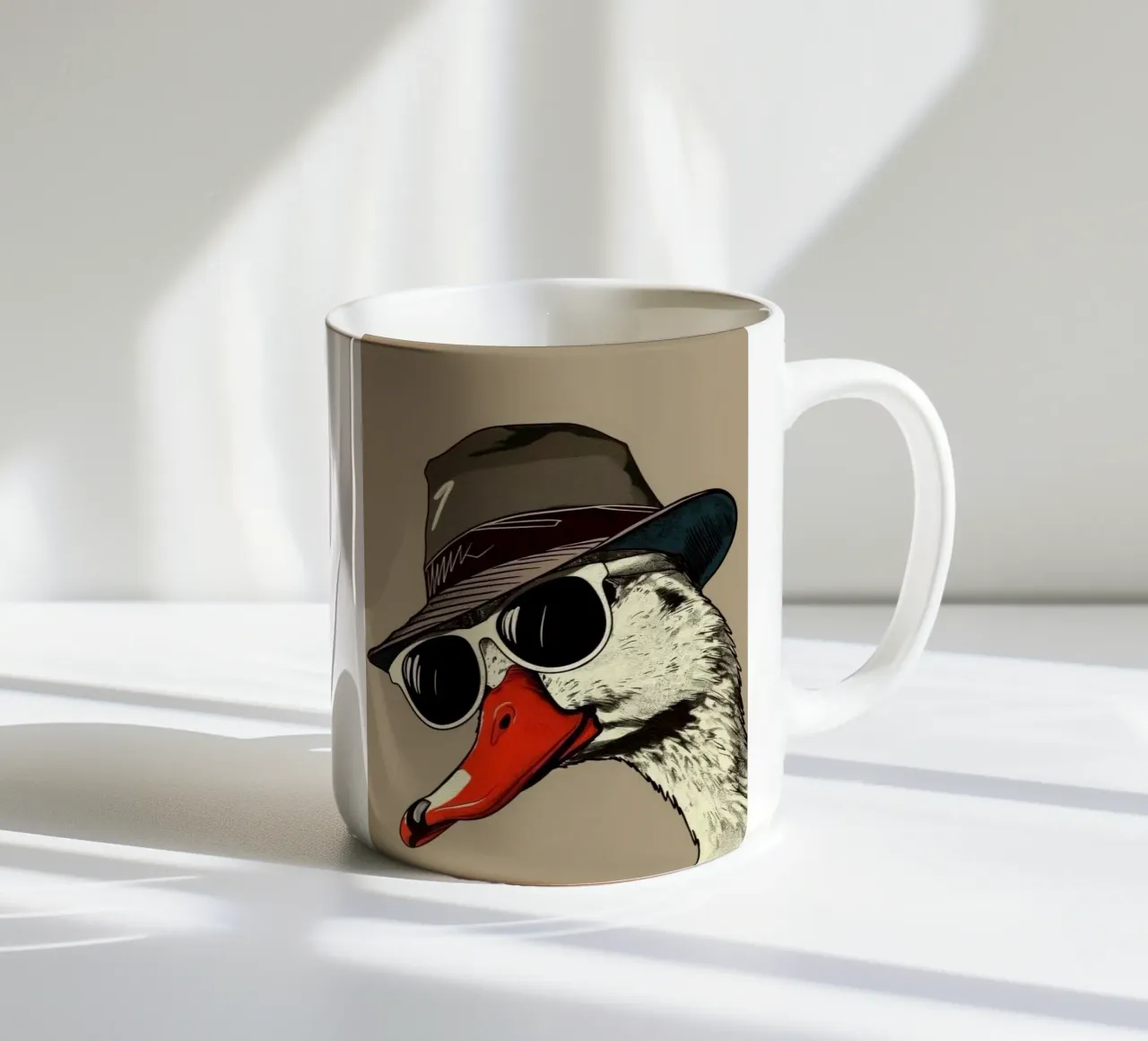 fashion duck tazza in ceramica da Fost