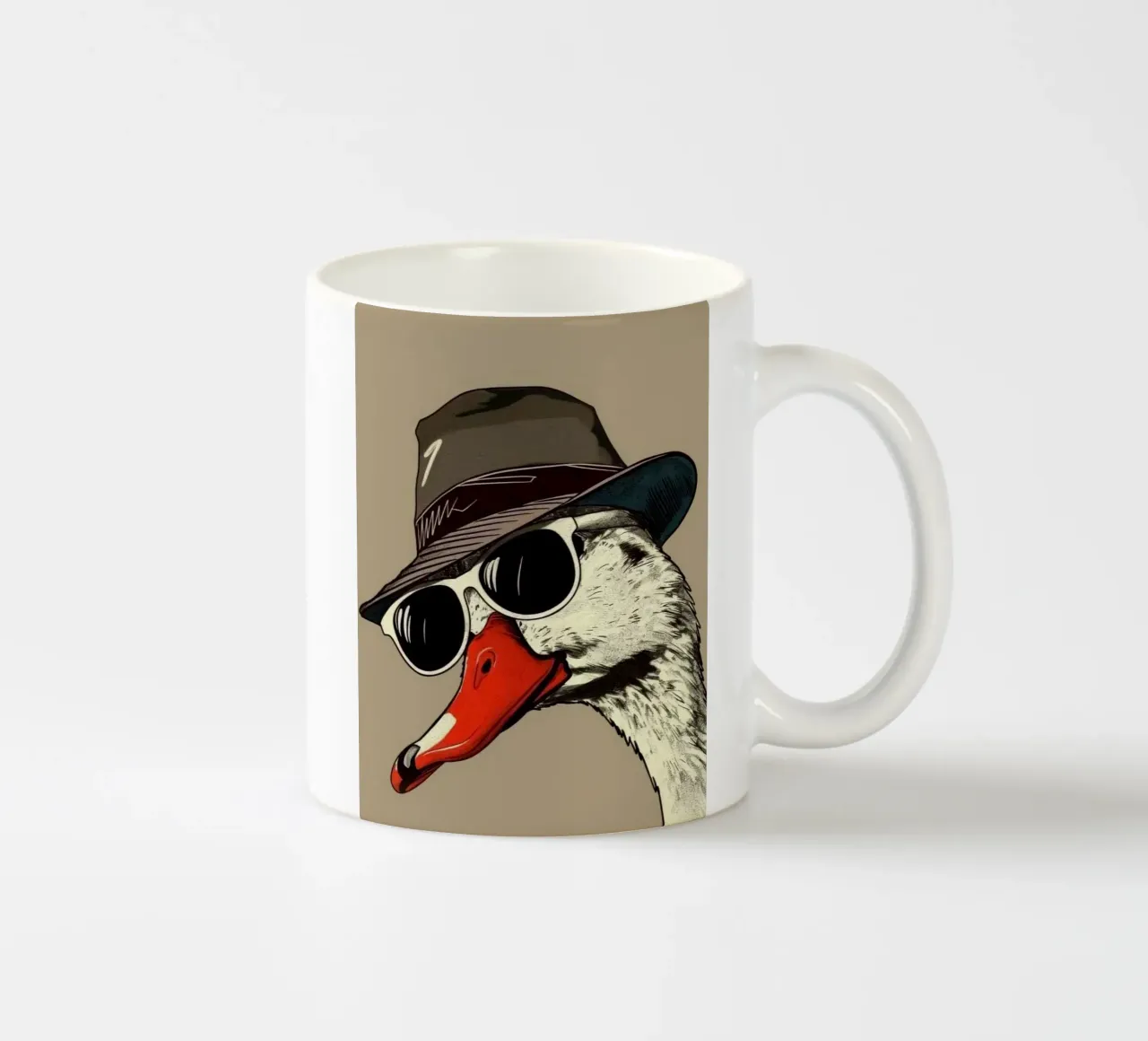 fashion duck tazza in ceramica da Fost