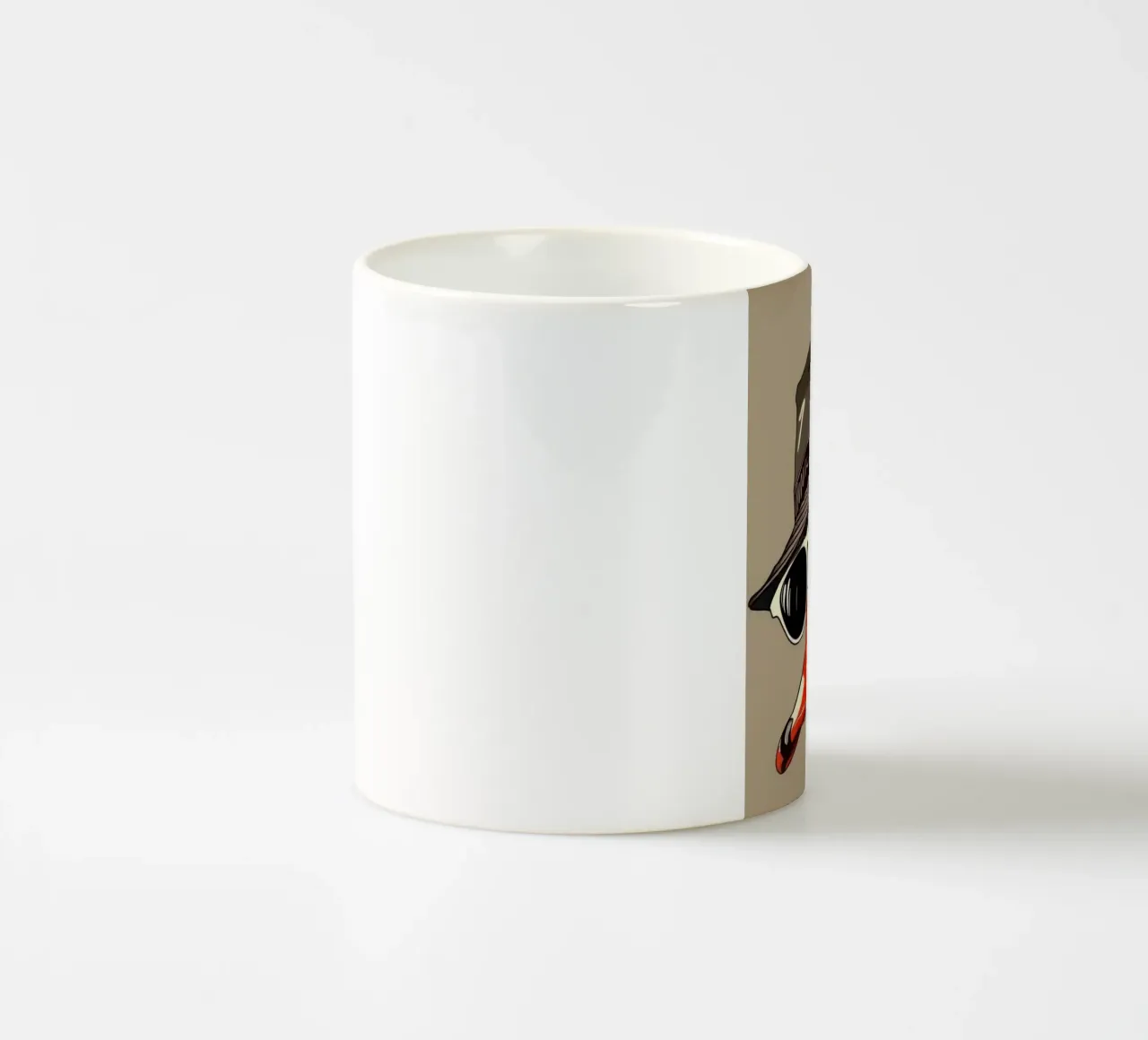 fashion duck tazza in ceramica da Fost