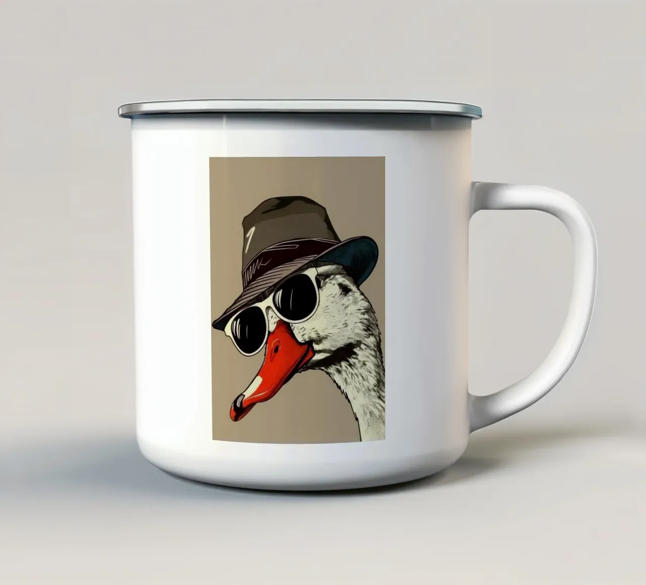 fashion duck tazza in smalto da Fost