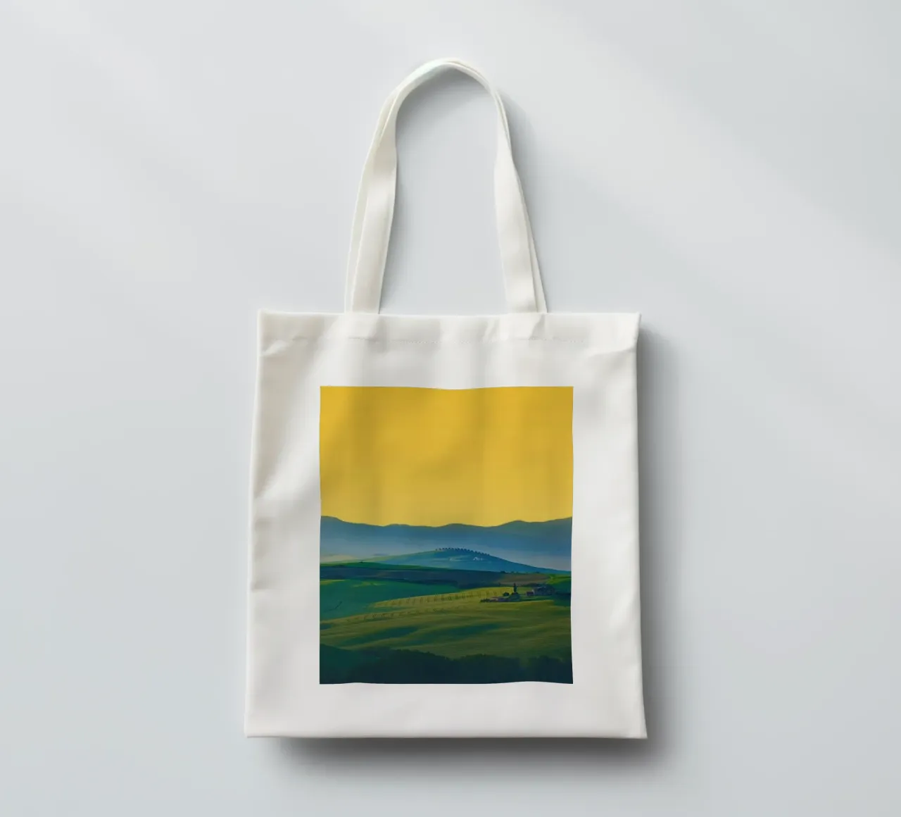 giant space field borsa in juta da Fost