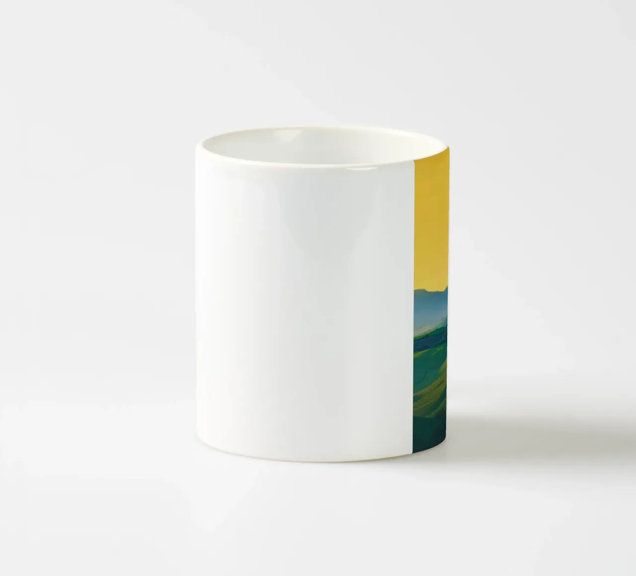 giant space field tazza in ceramica da Fost