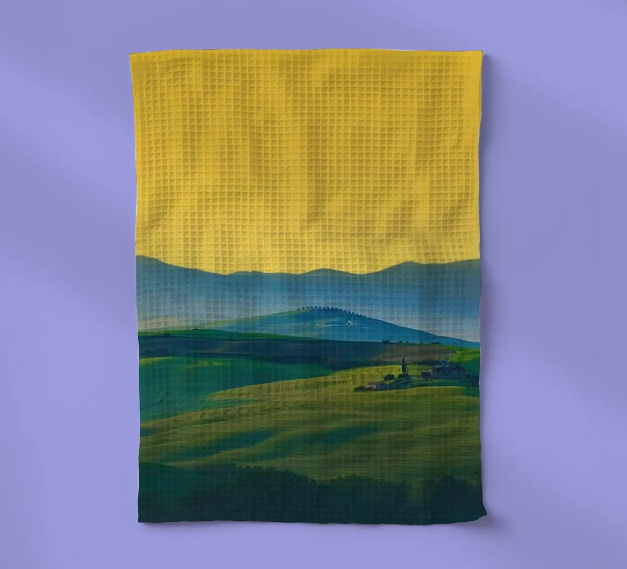 giant space field Geschirrtuch von Fost