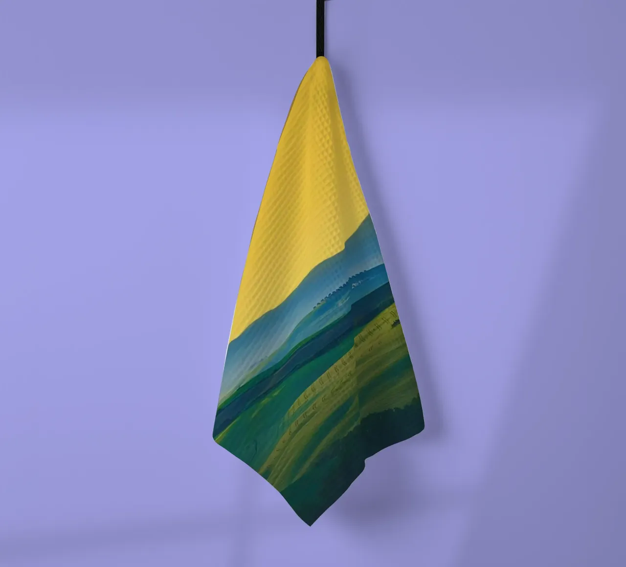 giant space field Geschirrtuch von Fost