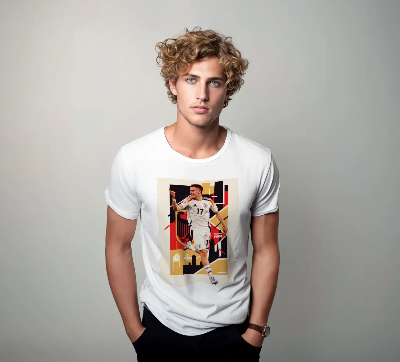 Florian Wirtz orgoglio tedesco t-shirt da Kalis