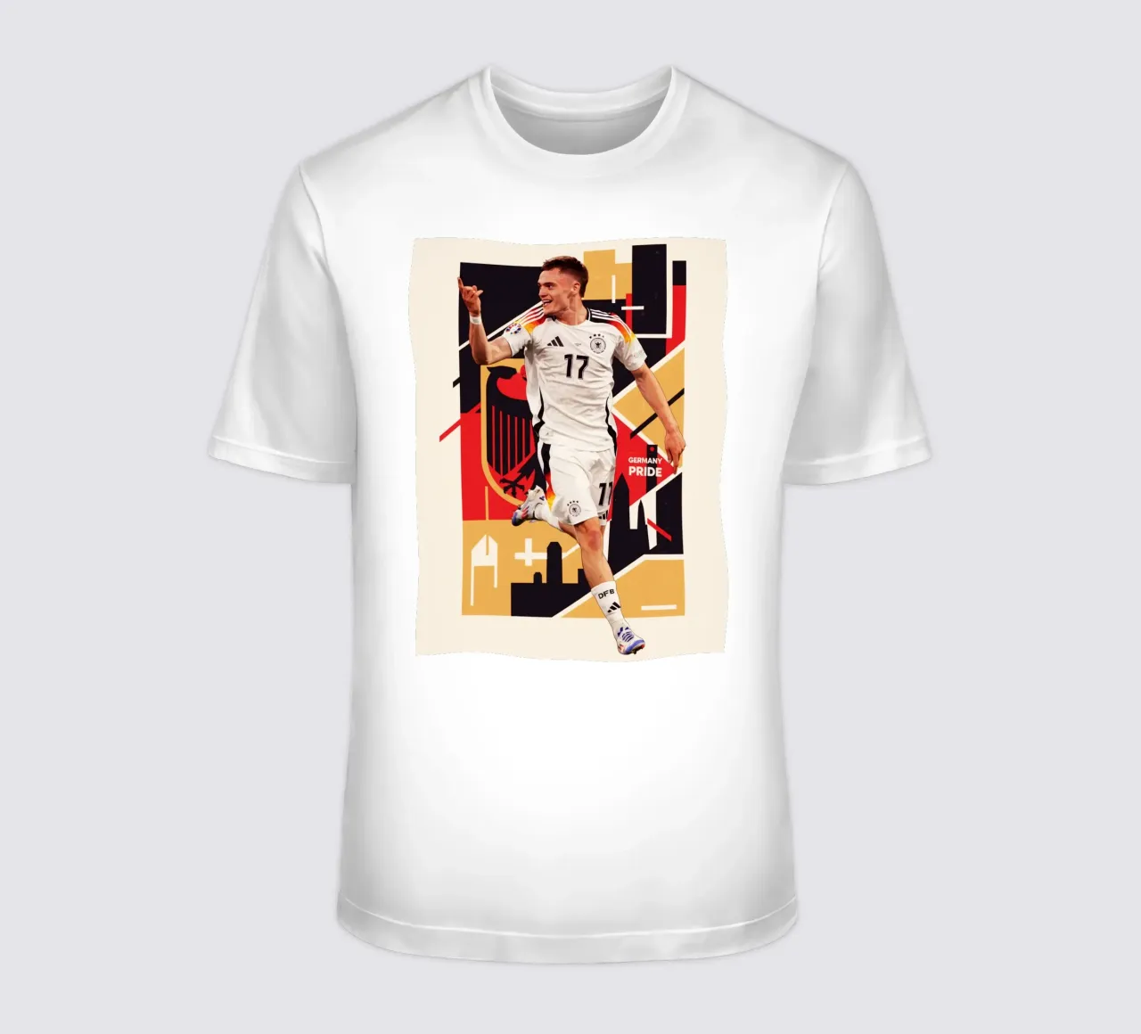 Florian Wirtz orgoglio tedesco t-shirt da Kalis