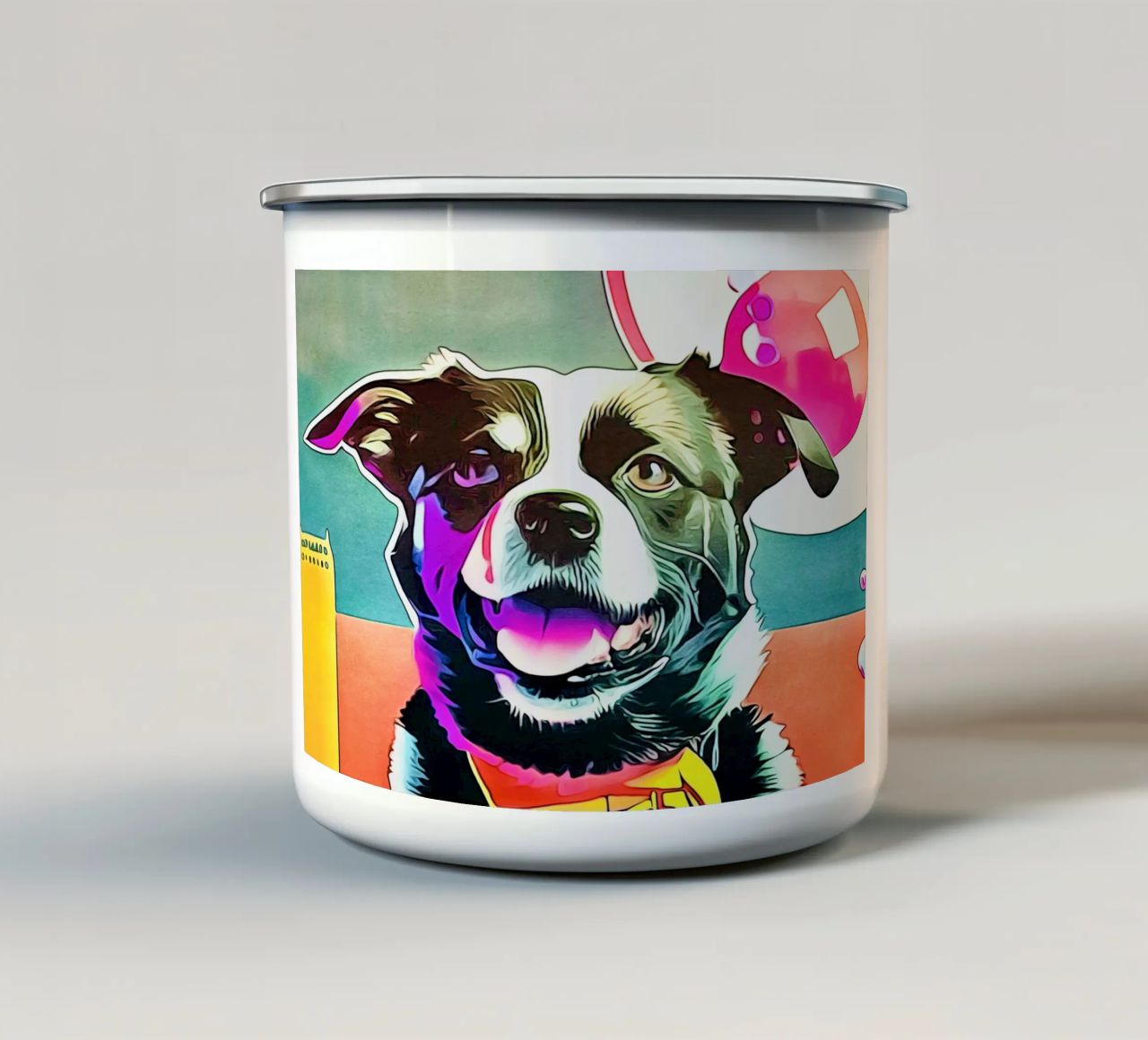 Voglio uscire! tazza in smalto da ZAMART - PopArt