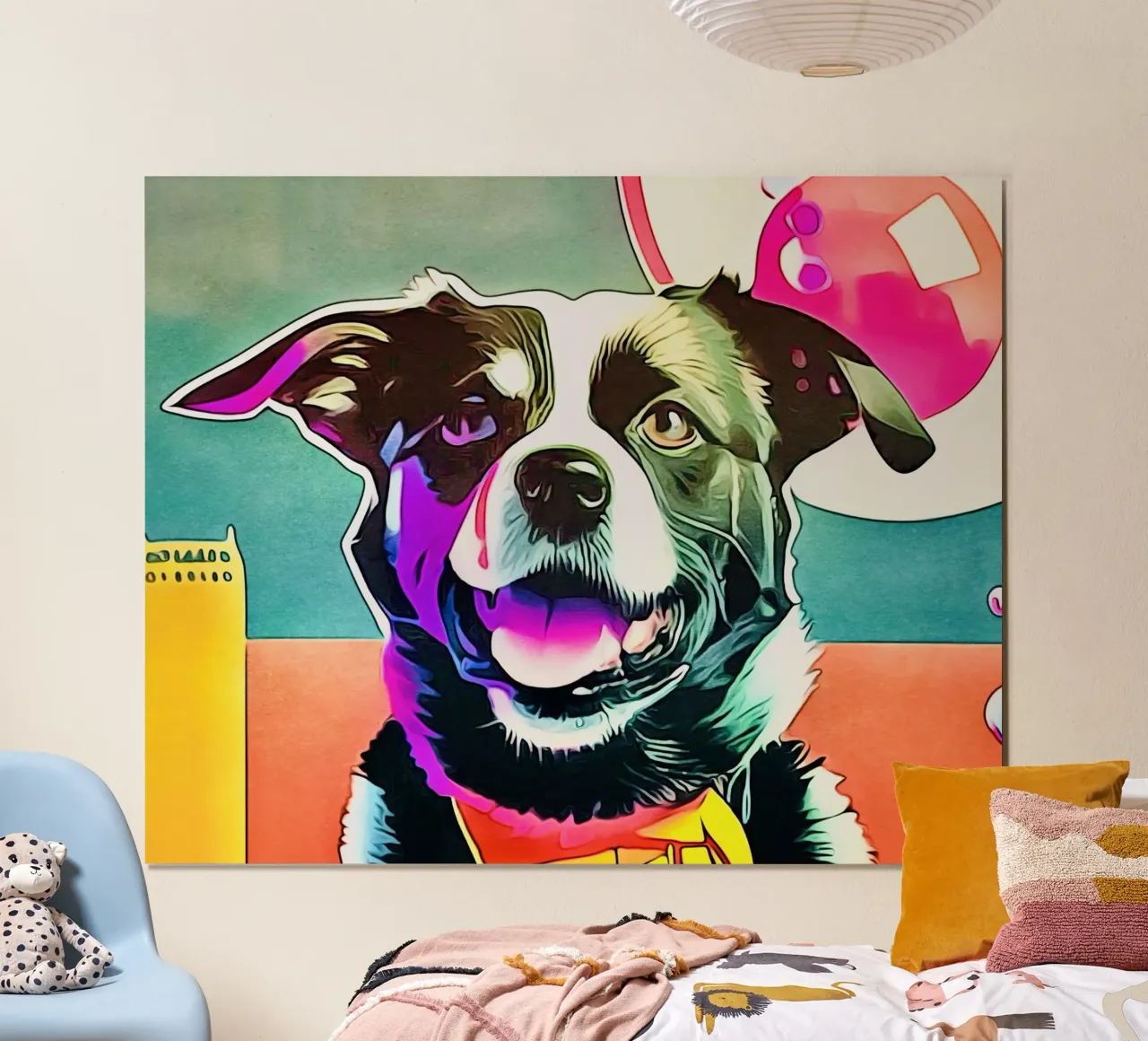 Voglio uscire! poster con telaio in plastica da ZAMART - PopArt