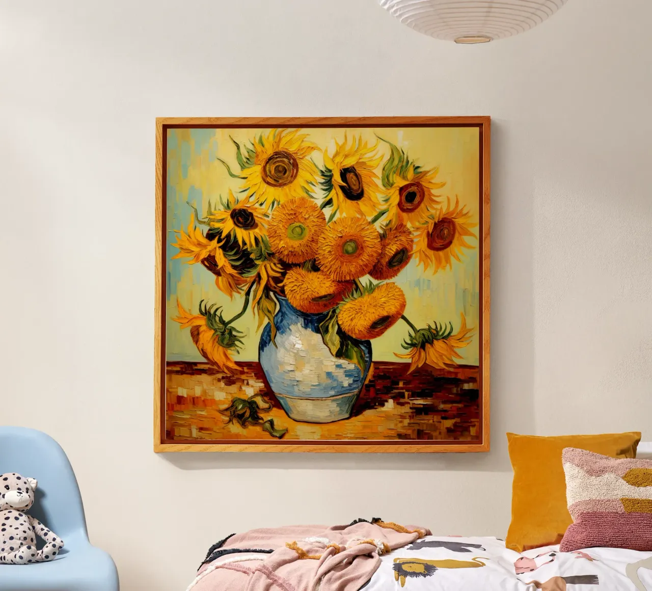 Sunflowers plexiglass da Artsy Bessy