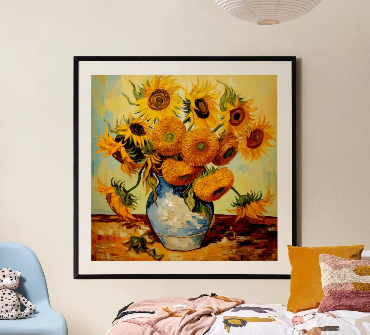 Sunflowers poster da Artsy Bessy