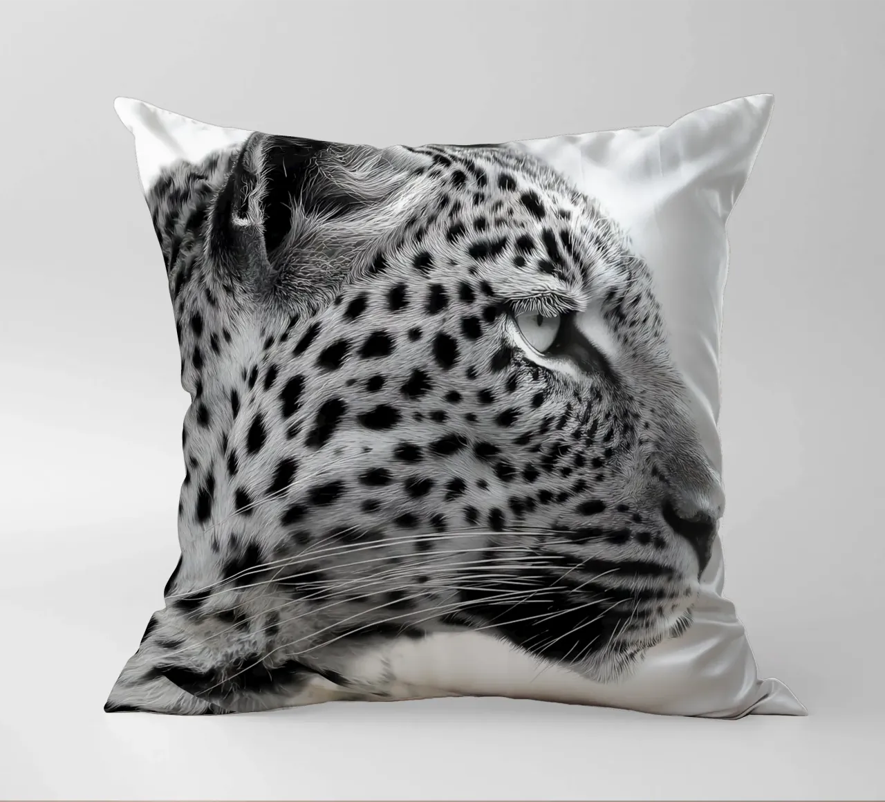 Nero Bianco Tigre Leopardo cuscino da IamHomeStudio