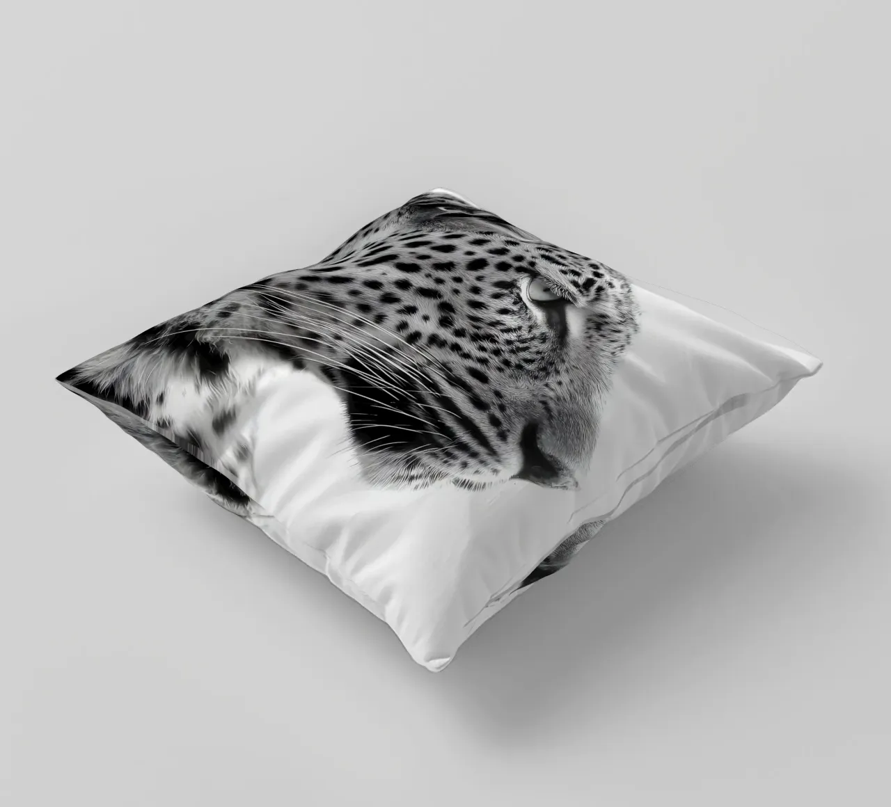 Nero Bianco Tigre Leopardo cuscino da IamHomeStudio
