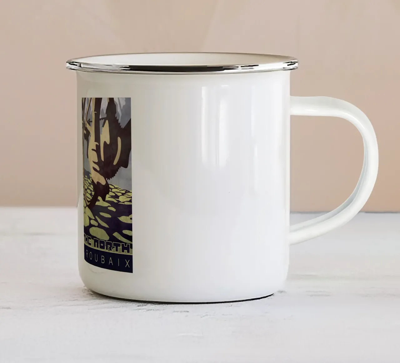 L'inferno del Nord tazza in smalto da LiamDckns