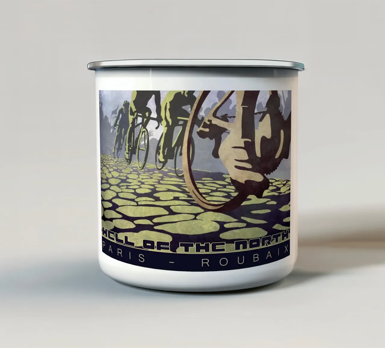 L'inferno del Nord tazza in smalto da LiamDckns