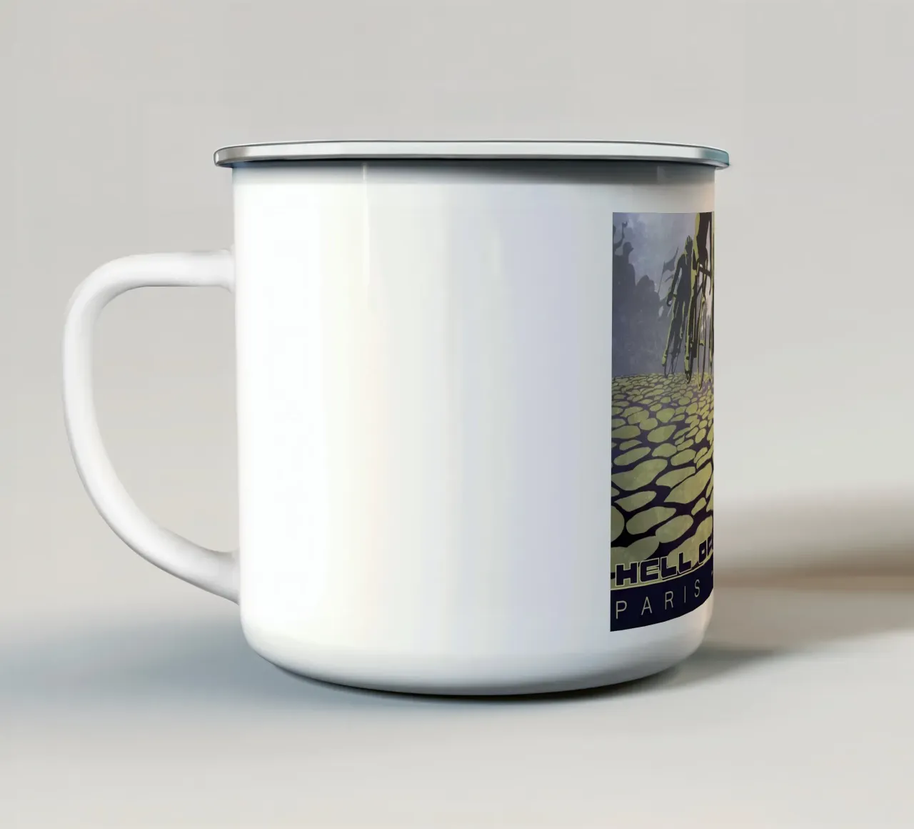 L'inferno del Nord tazza in smalto da LiamDckns