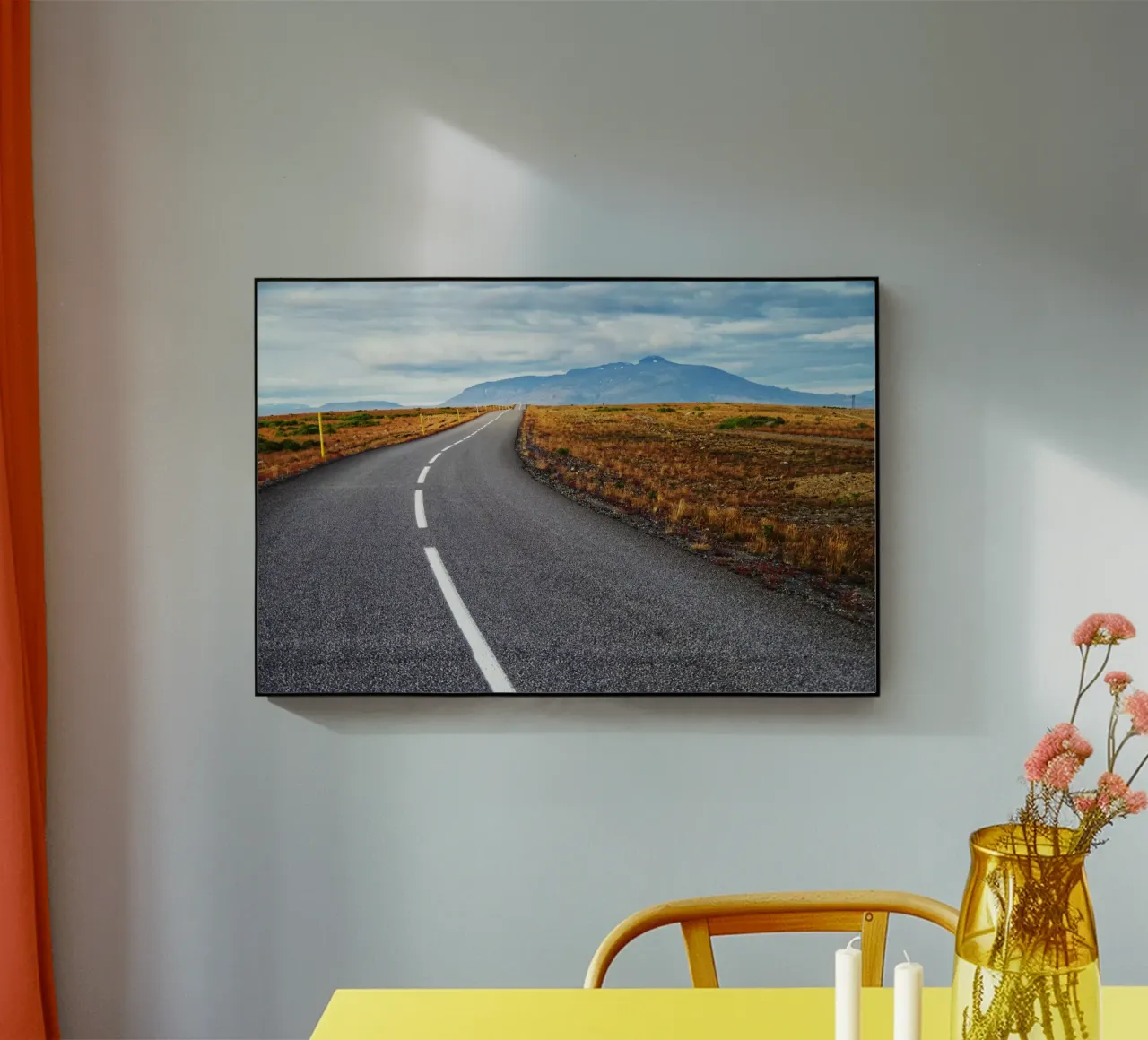 Icelandic road plexiglass da Fjöllart