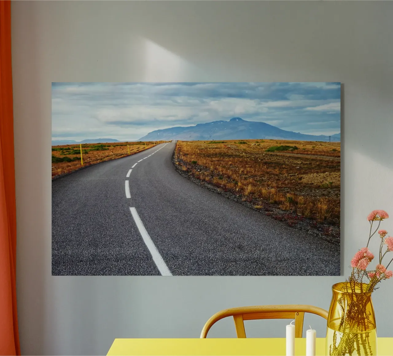 Icelandic road plexiglass da Fjöllart