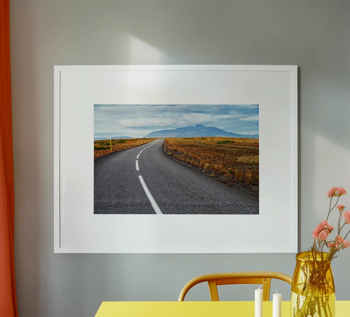 Icelandic road poster da Fjöllart