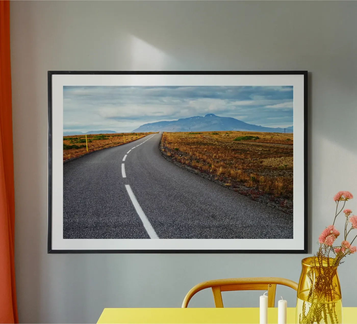 Icelandic road poster da Fjöllart