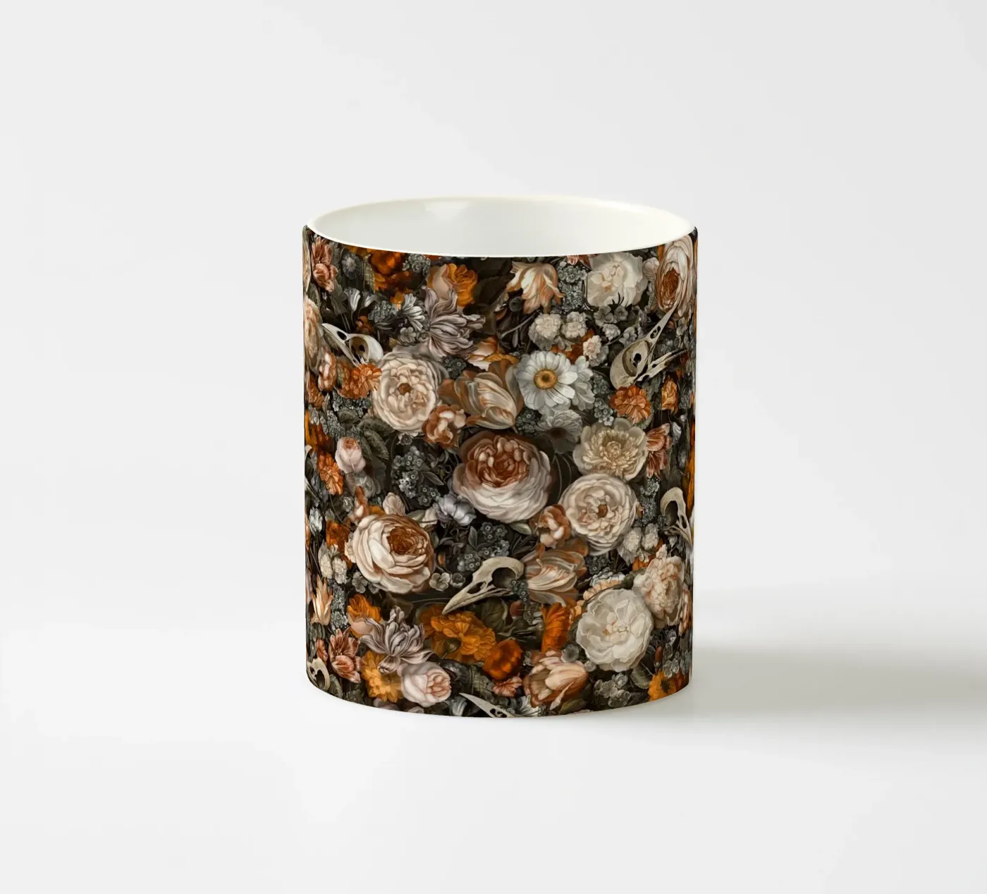 Baroque Macabre ceramic mug by 7115