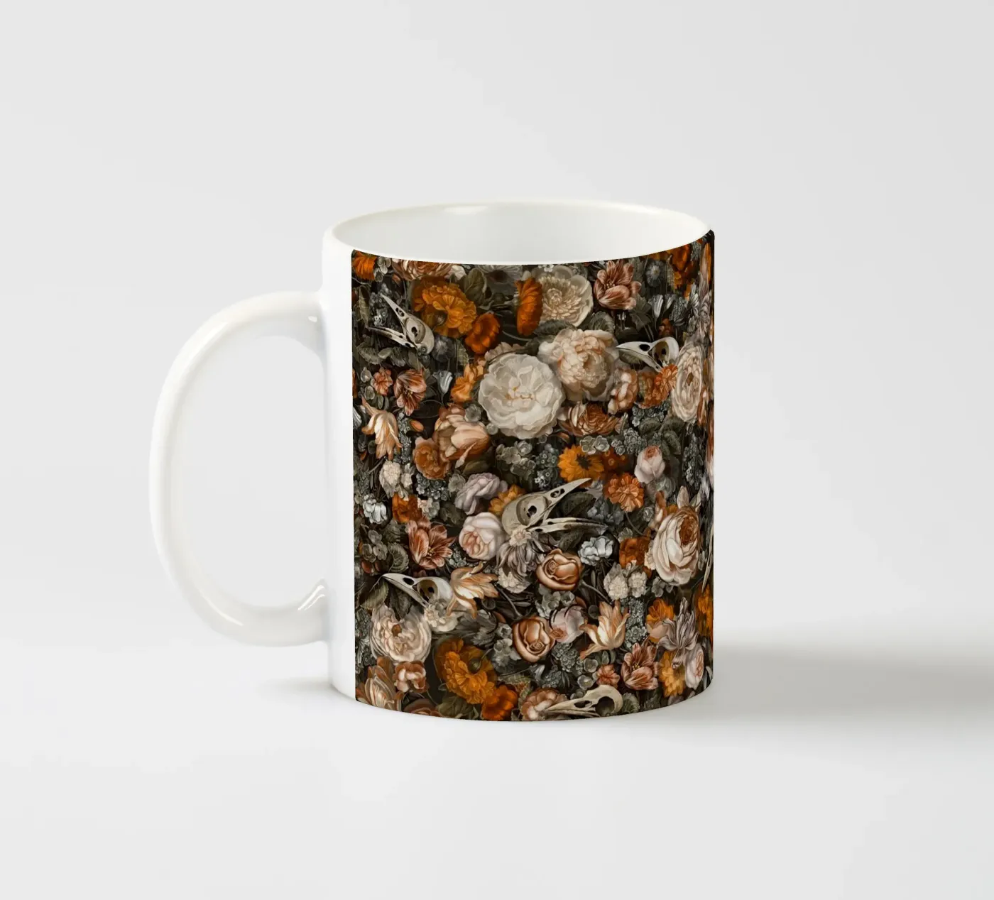 Baroque Macabre ceramic mug by 7115