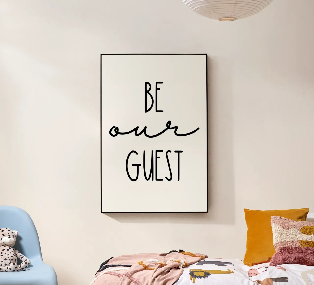 Be Our Guest plexiglass da Shark Printables