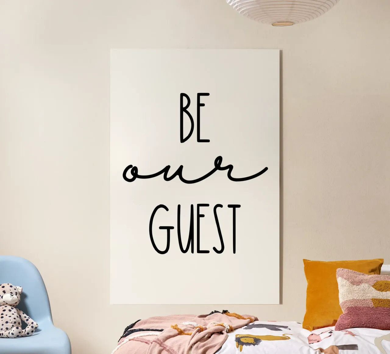 Be Our Guest plexiglass da Shark Printables