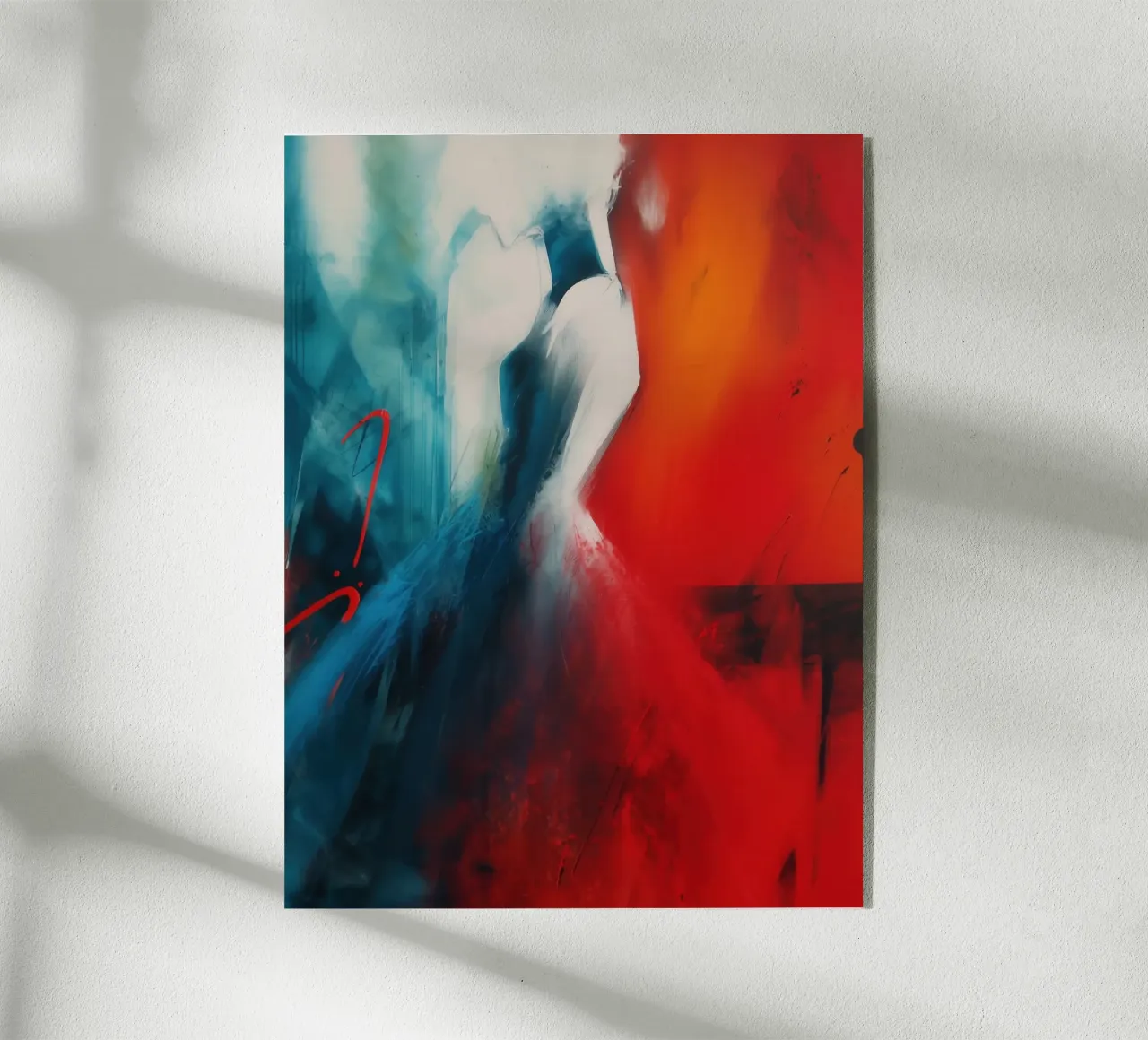 Donna di passaggio | Passione e contemplazione plexiglass da Autofocus