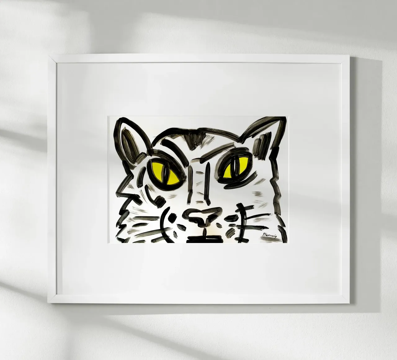 Ritratto di Tomcat carta hahnemühle da Puschkinowa
