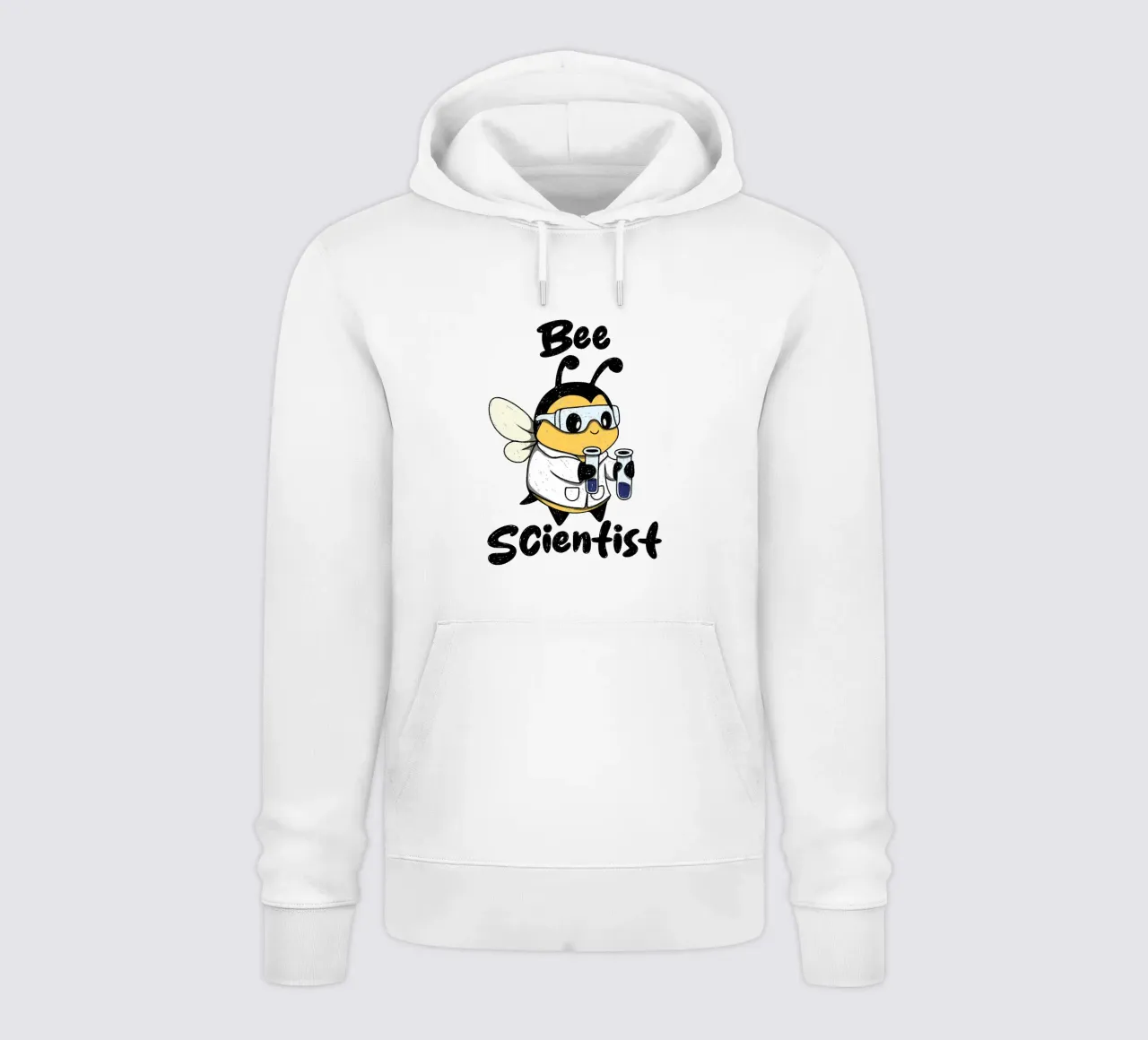 Scienziato delle api felpa con cappuccio da Loobs
