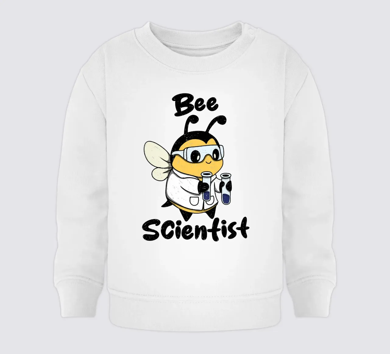 Scienziato delle api felpa neonato da Loobs