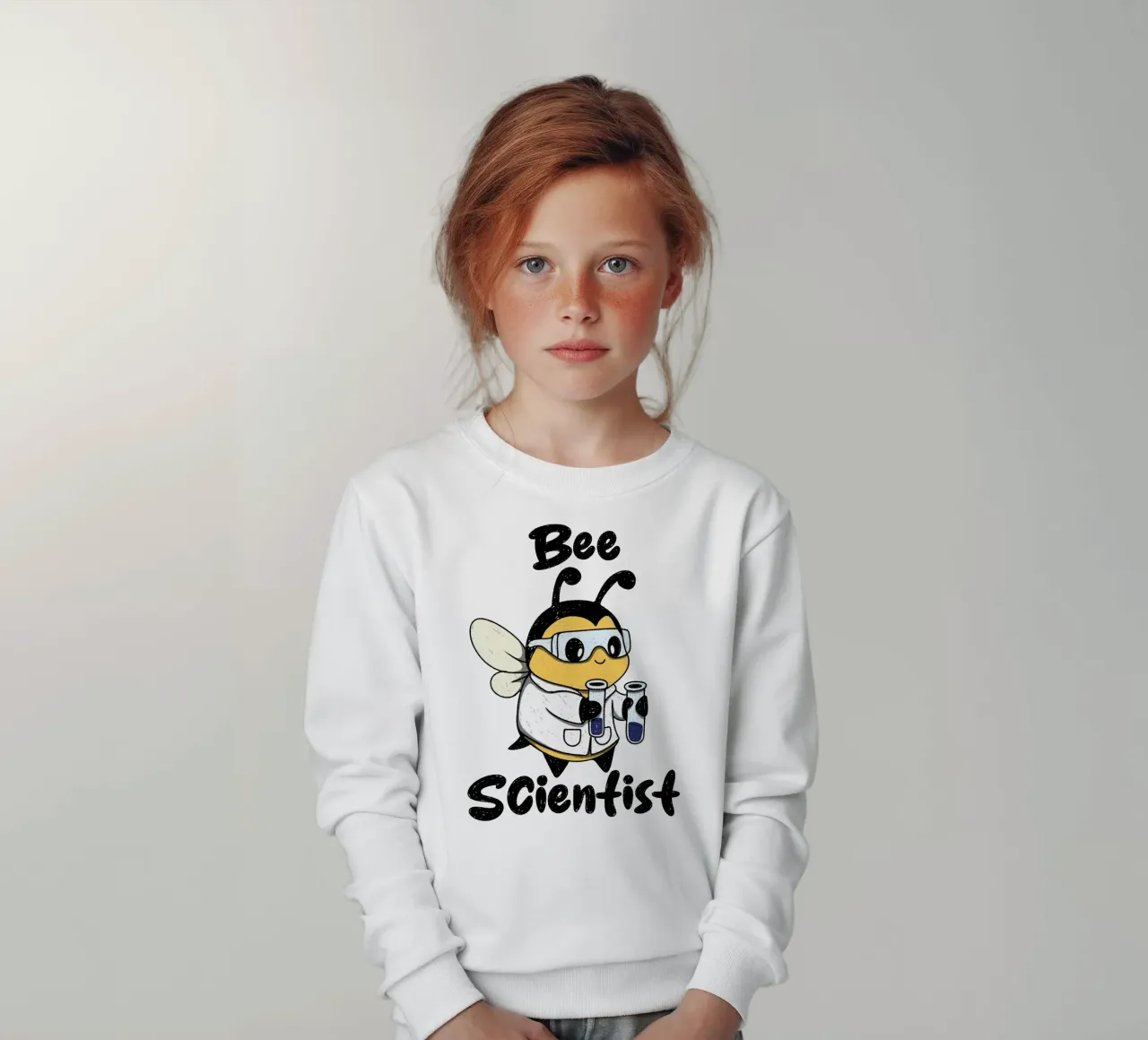 Scienziato delle api felpa bambino da Loobs