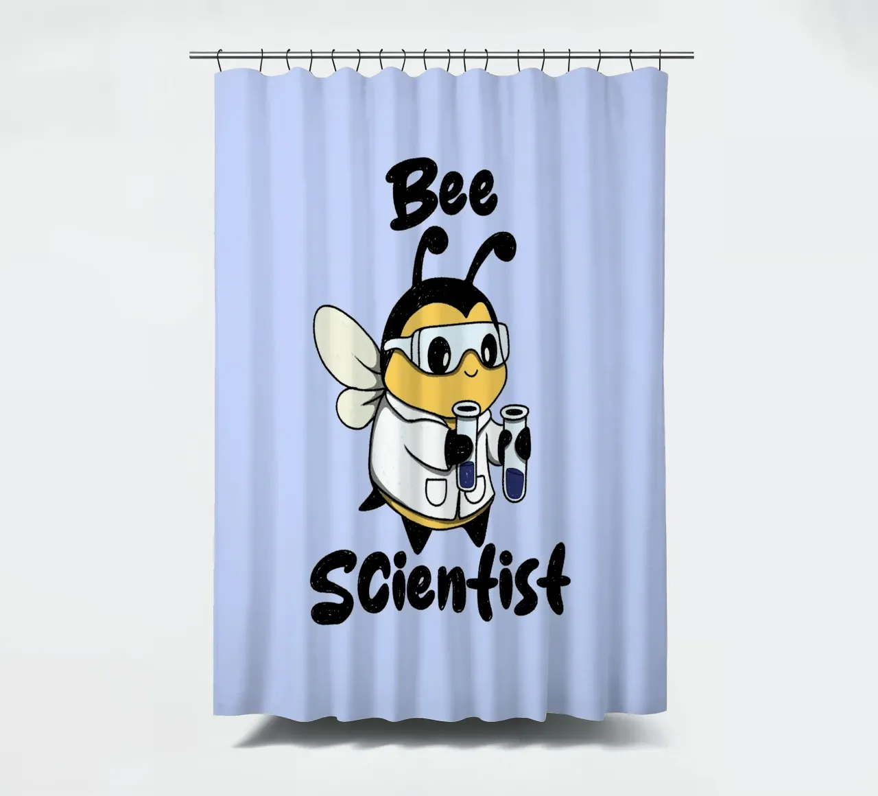 Scienziato delle api tenda da doccia da Loobs