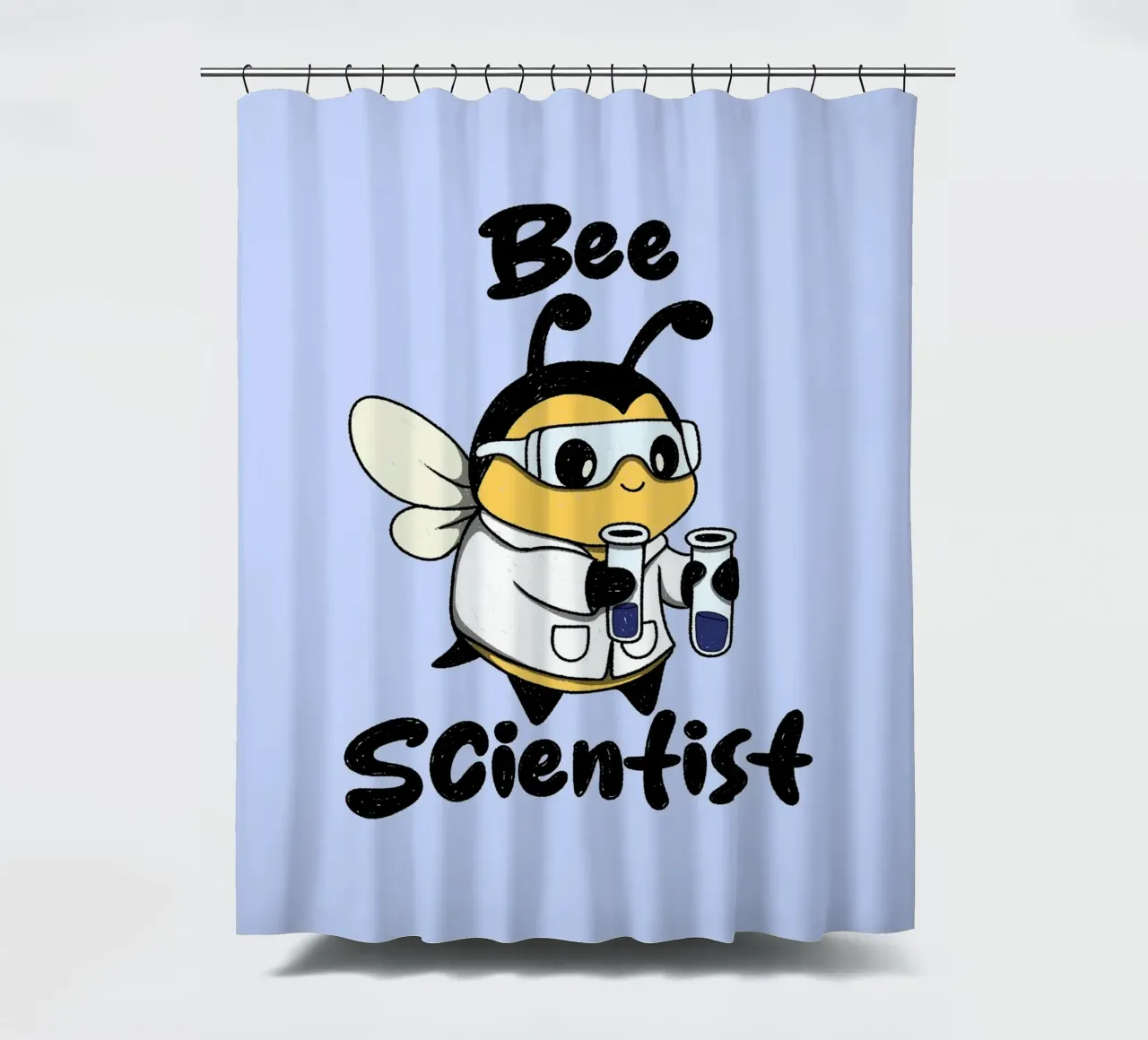 Scienziato delle api tenda da doccia da Loobs
