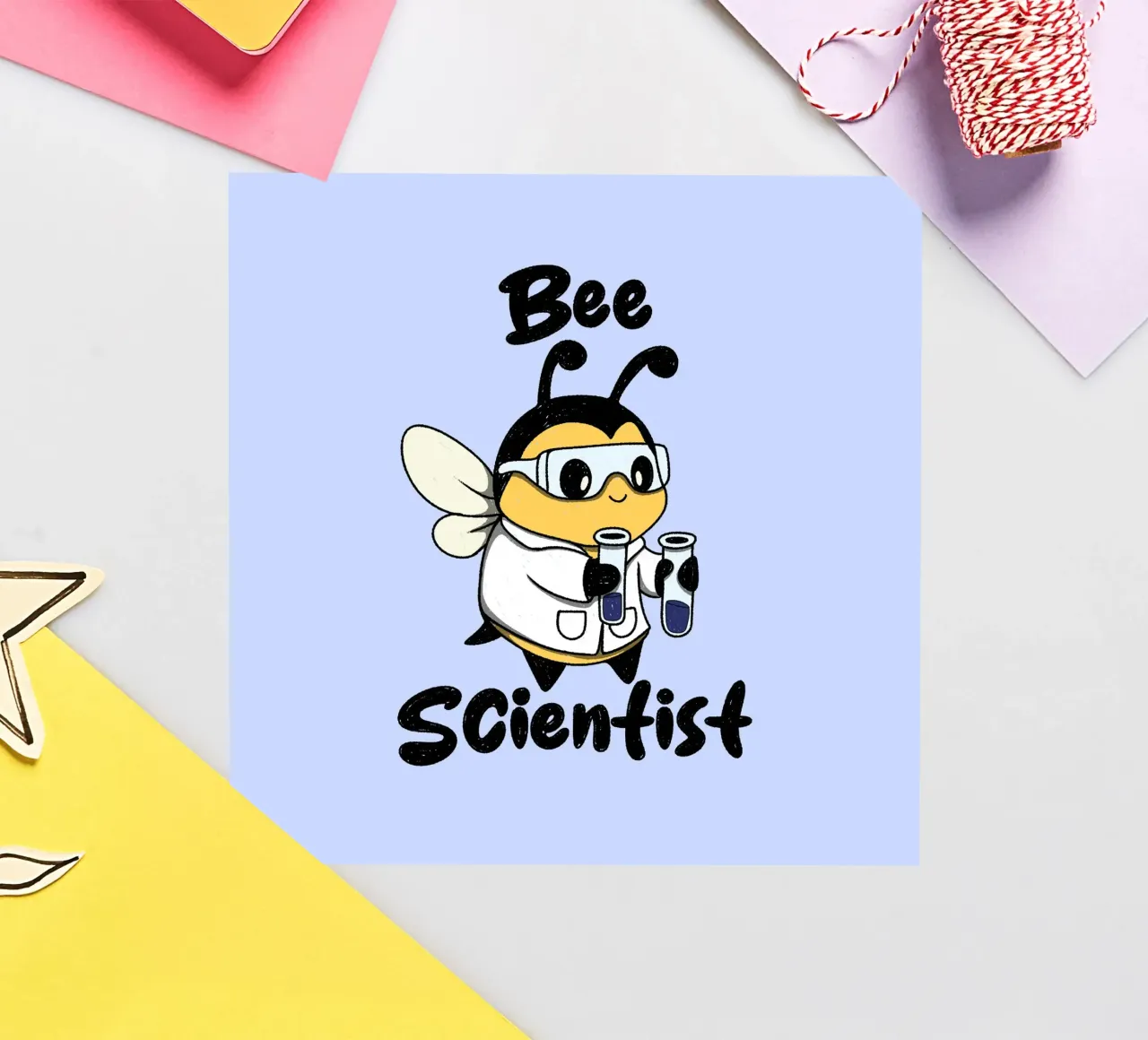 Scienziato delle api adesivo da Loobs