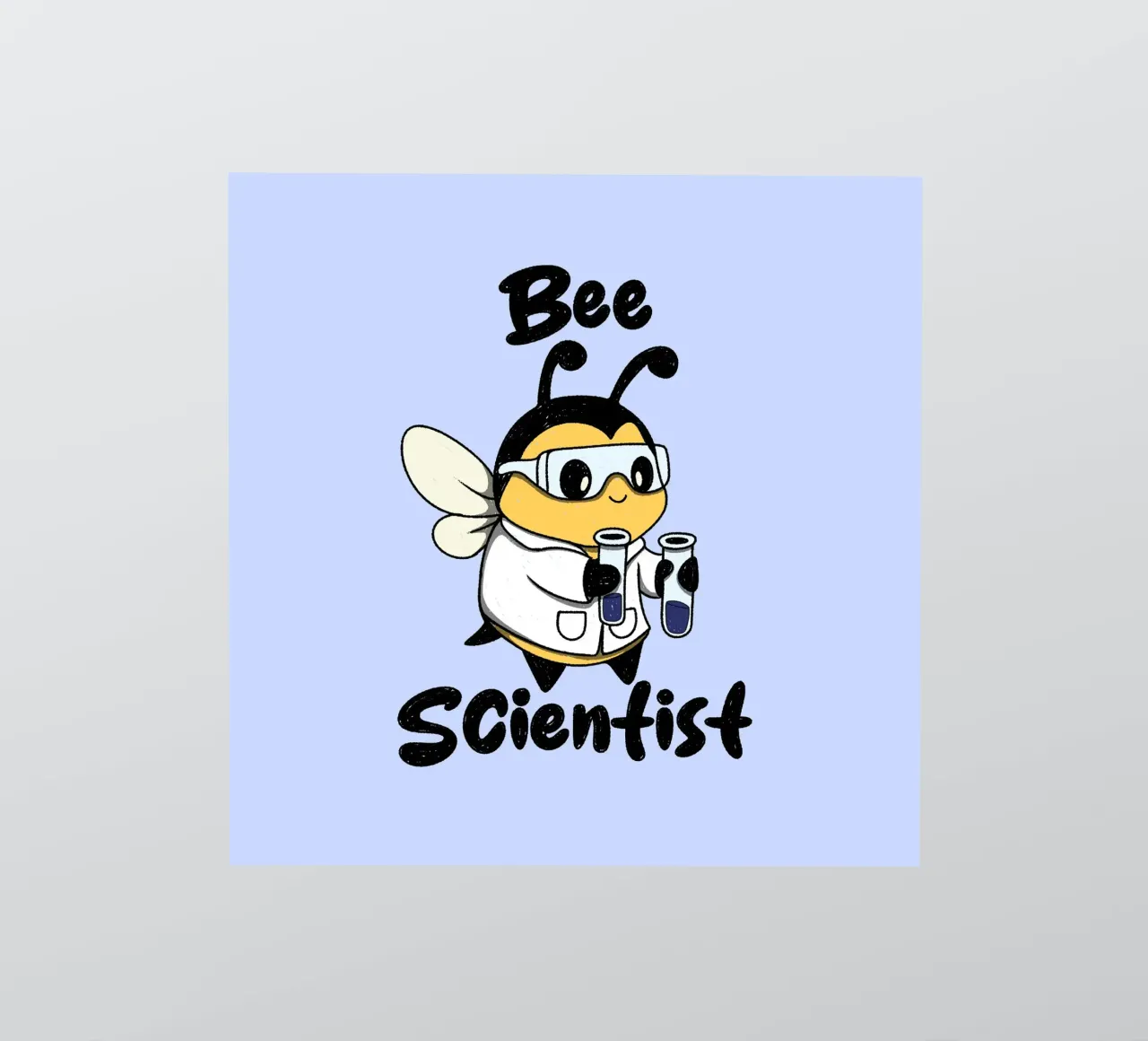 Scienziato delle api adesivo da Loobs