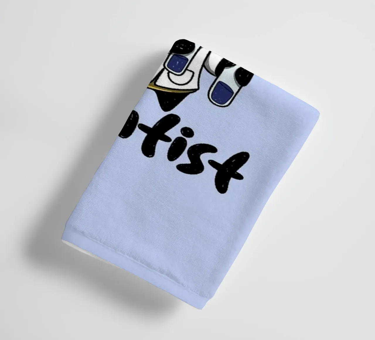 Bee Scientist towel by Loobs