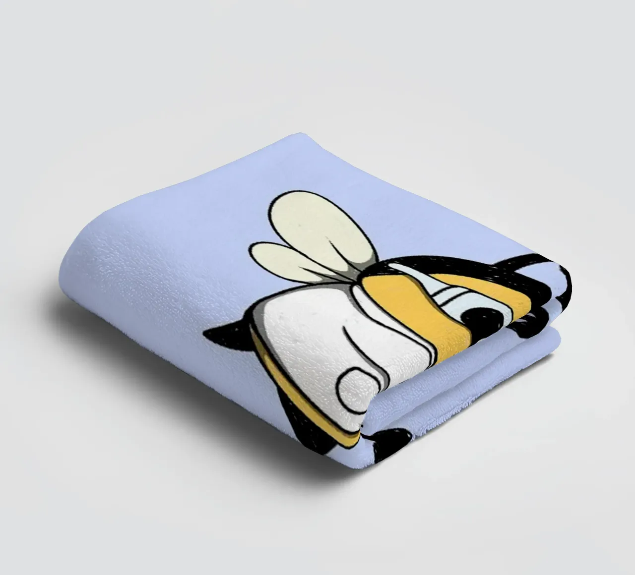 Bee Scientist towel by Loobs