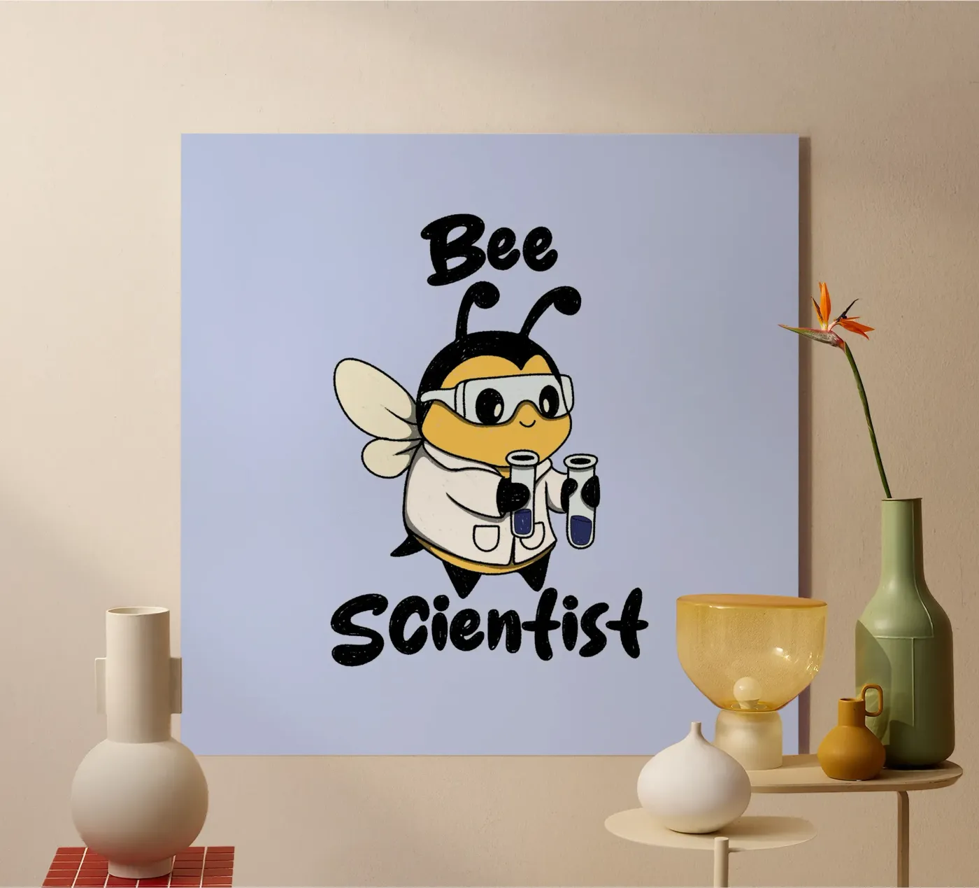Scientifique de l'abeille plexiglas de Loobs