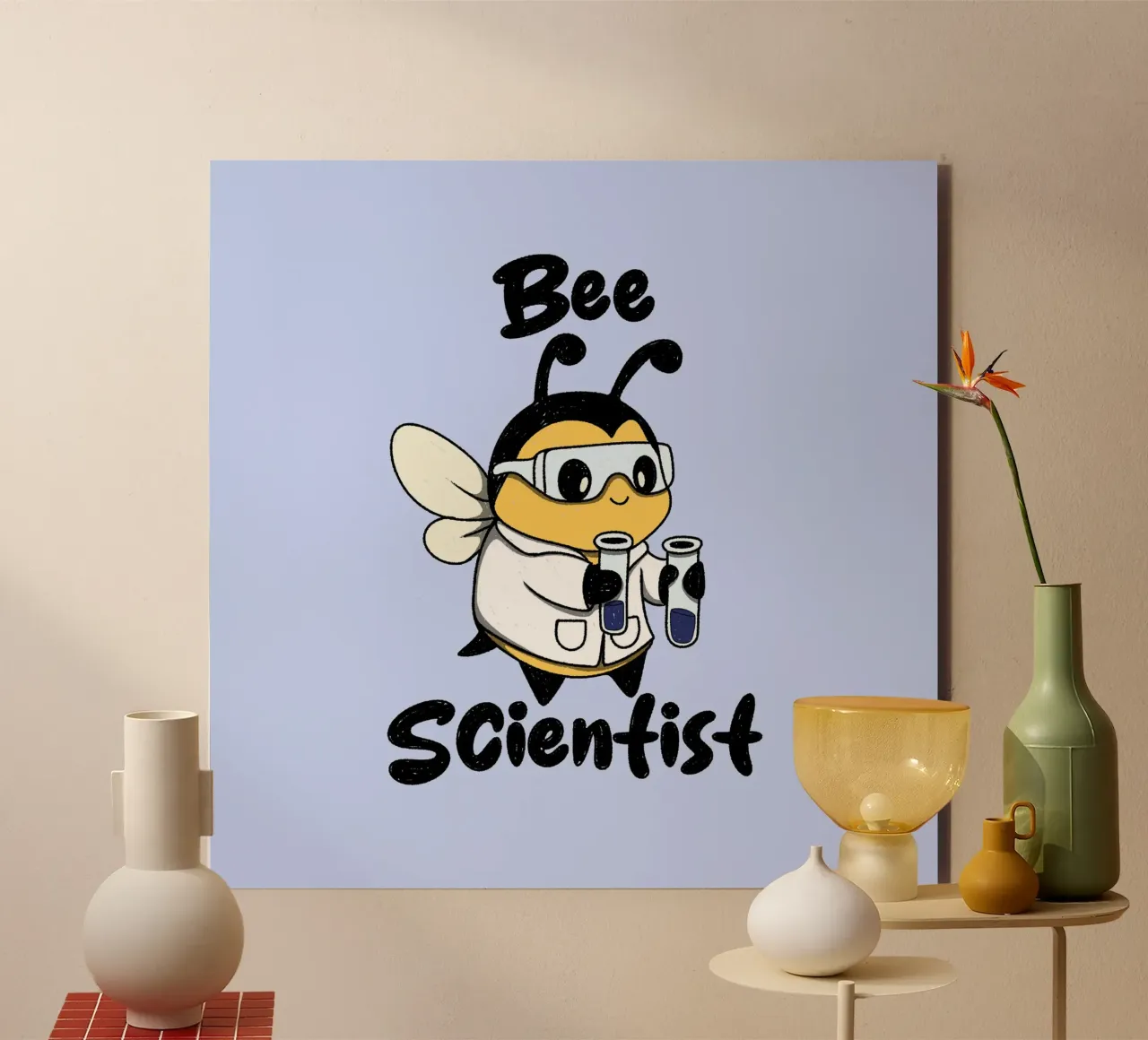 Scienziato delle api alluminio dibond da Loobs