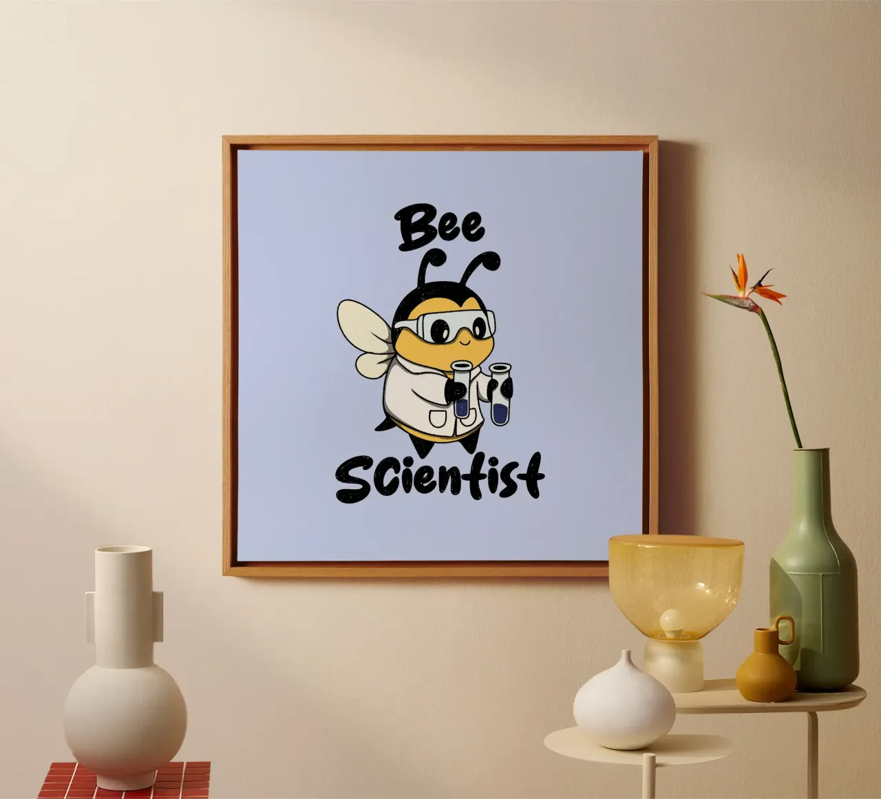Scienziato delle api tela da Loobs