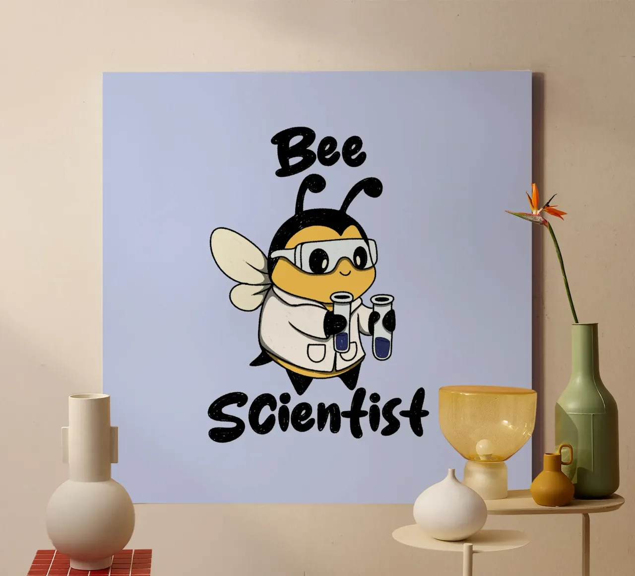 Scienziato delle api tela da Loobs